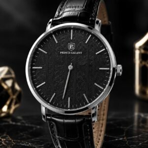 Montre Prince Galant Mysterius cadran noir