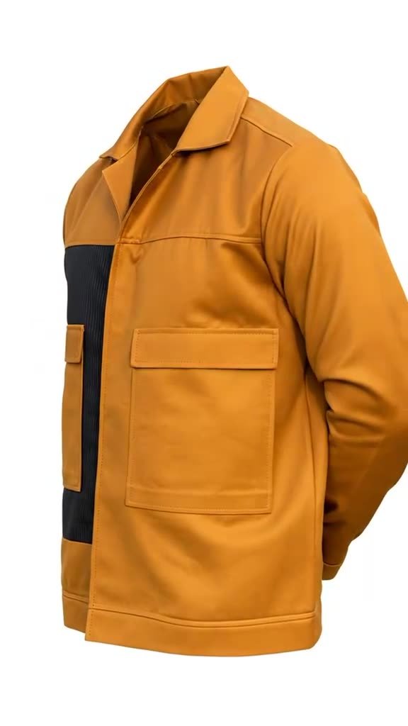 Jacket Ocre, vue tournante