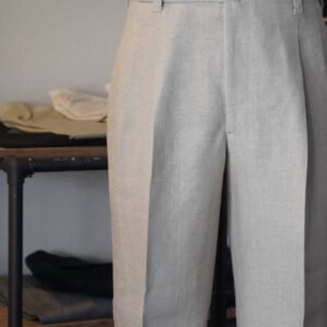 Lino Naturel, pantalon Prince Galant