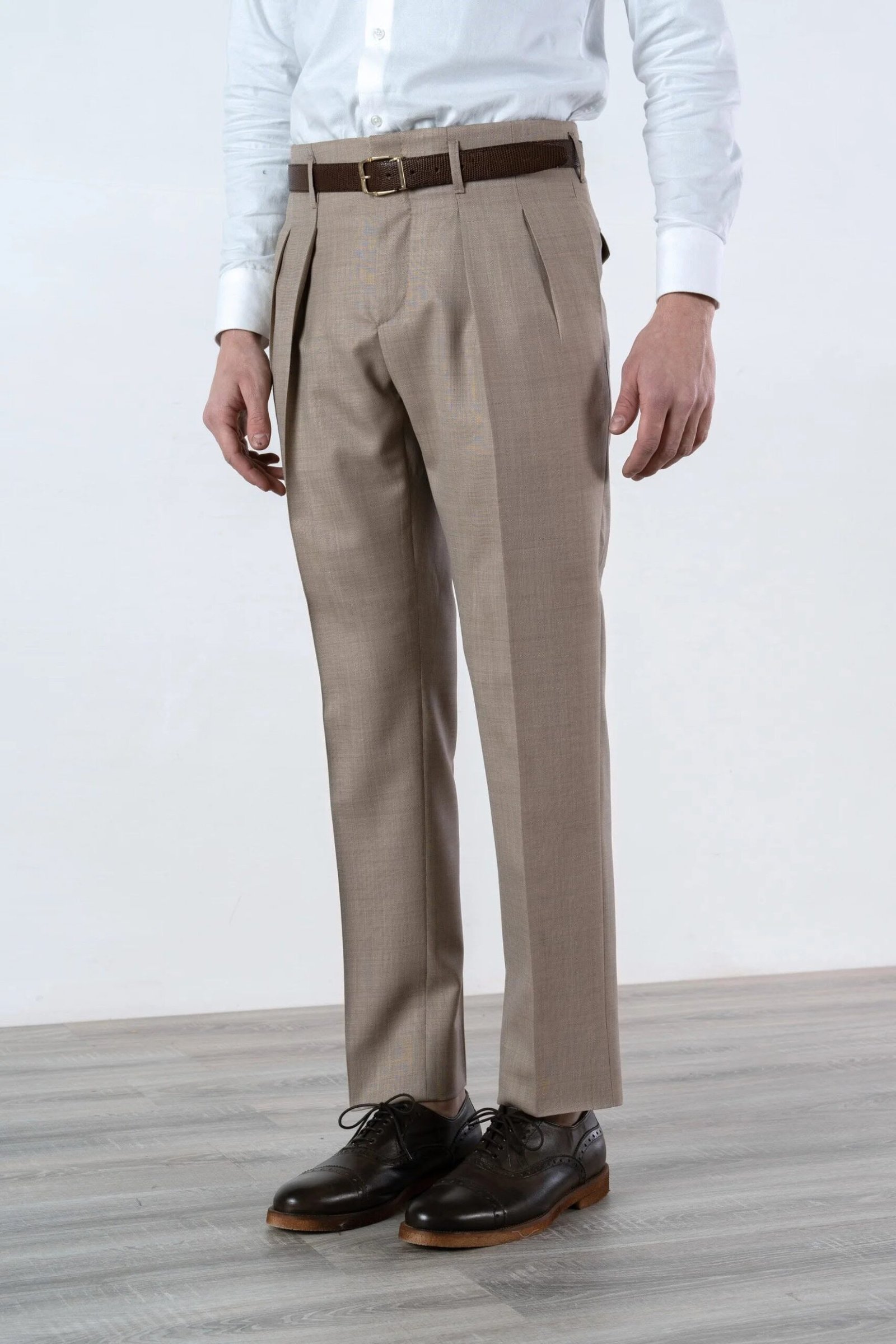 Birdseye Sable, pantalon Prince Galant