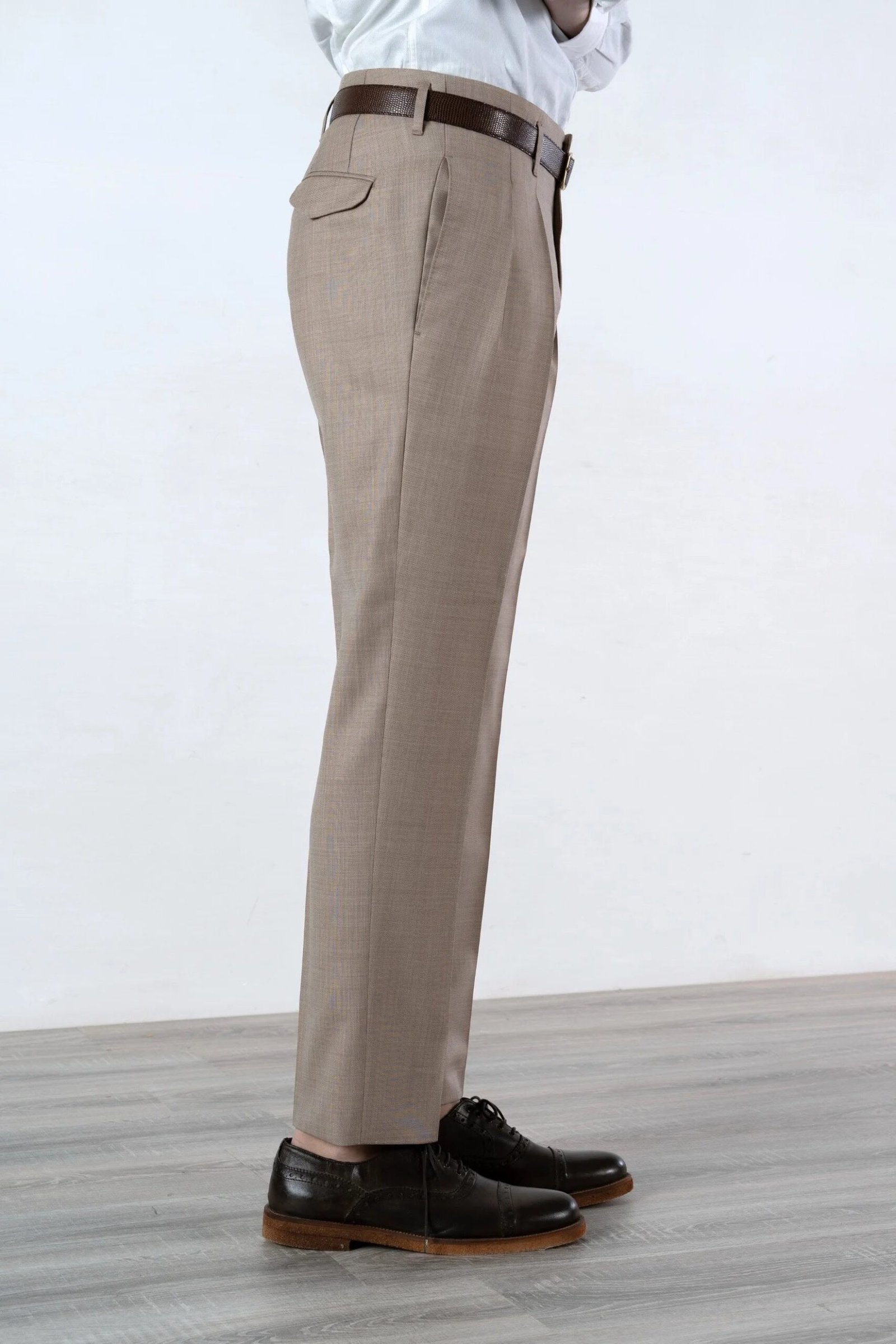Birdseye Sable, pantalon Prince Galant
