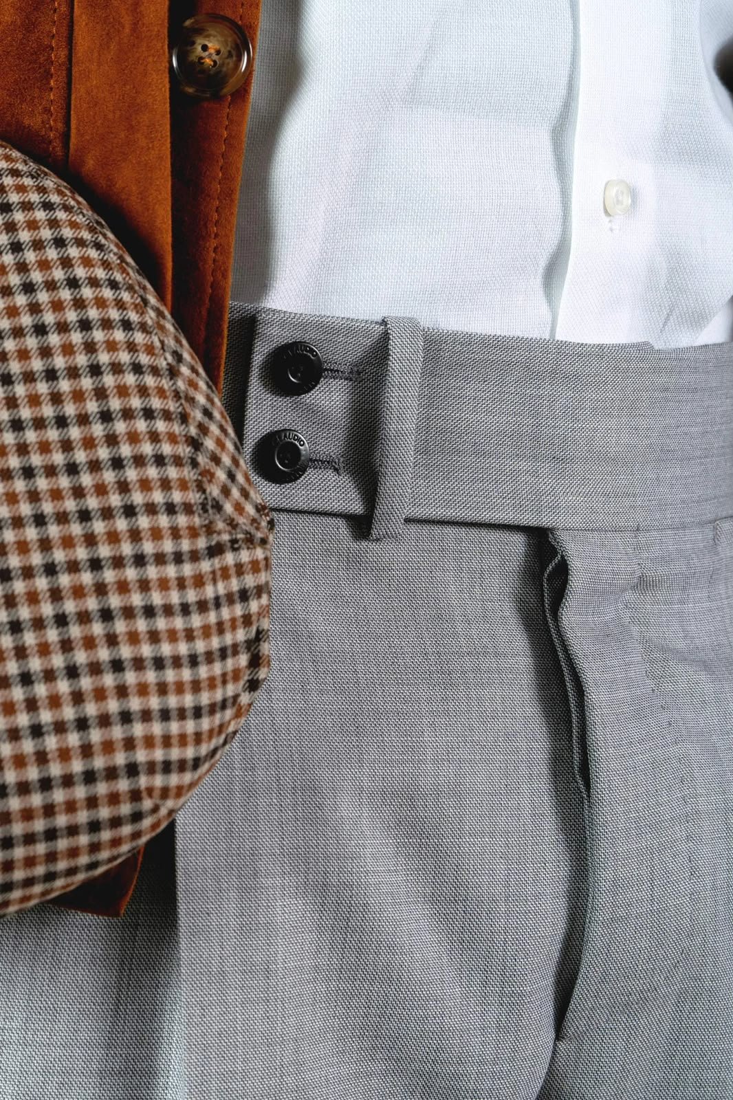 Gurkha Pied-de-poule, pantalon Prince Galant
