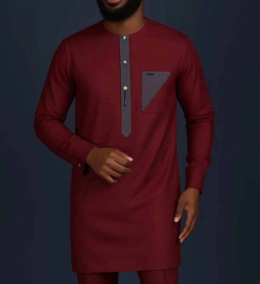 Tunique Bordeaux Plastron, Prince Galant